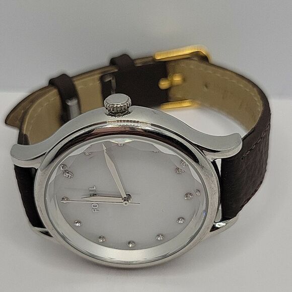 Fossil Laney BQ3390 Women's Brown Leather Analog Dial Quartz Wrist Watch BC71 - Picture 7 of 11